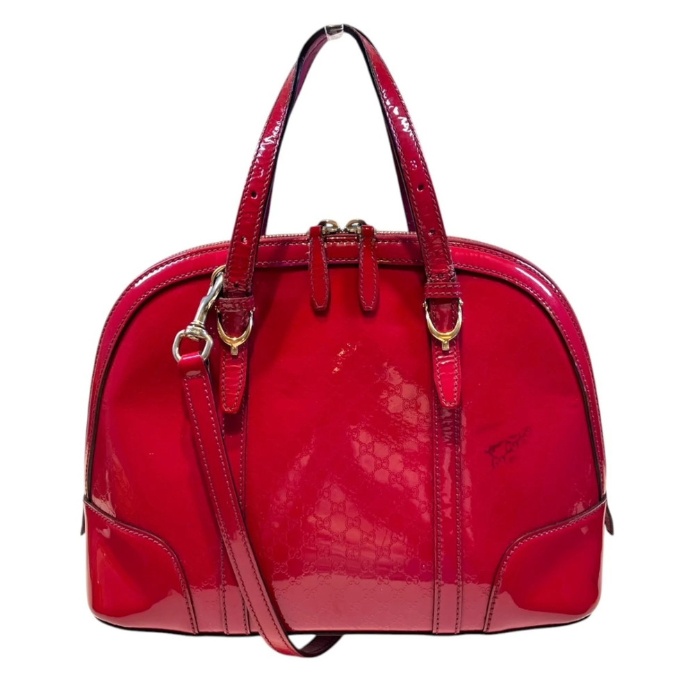 Gucci GUCCI Handbag GG Enamel 309617